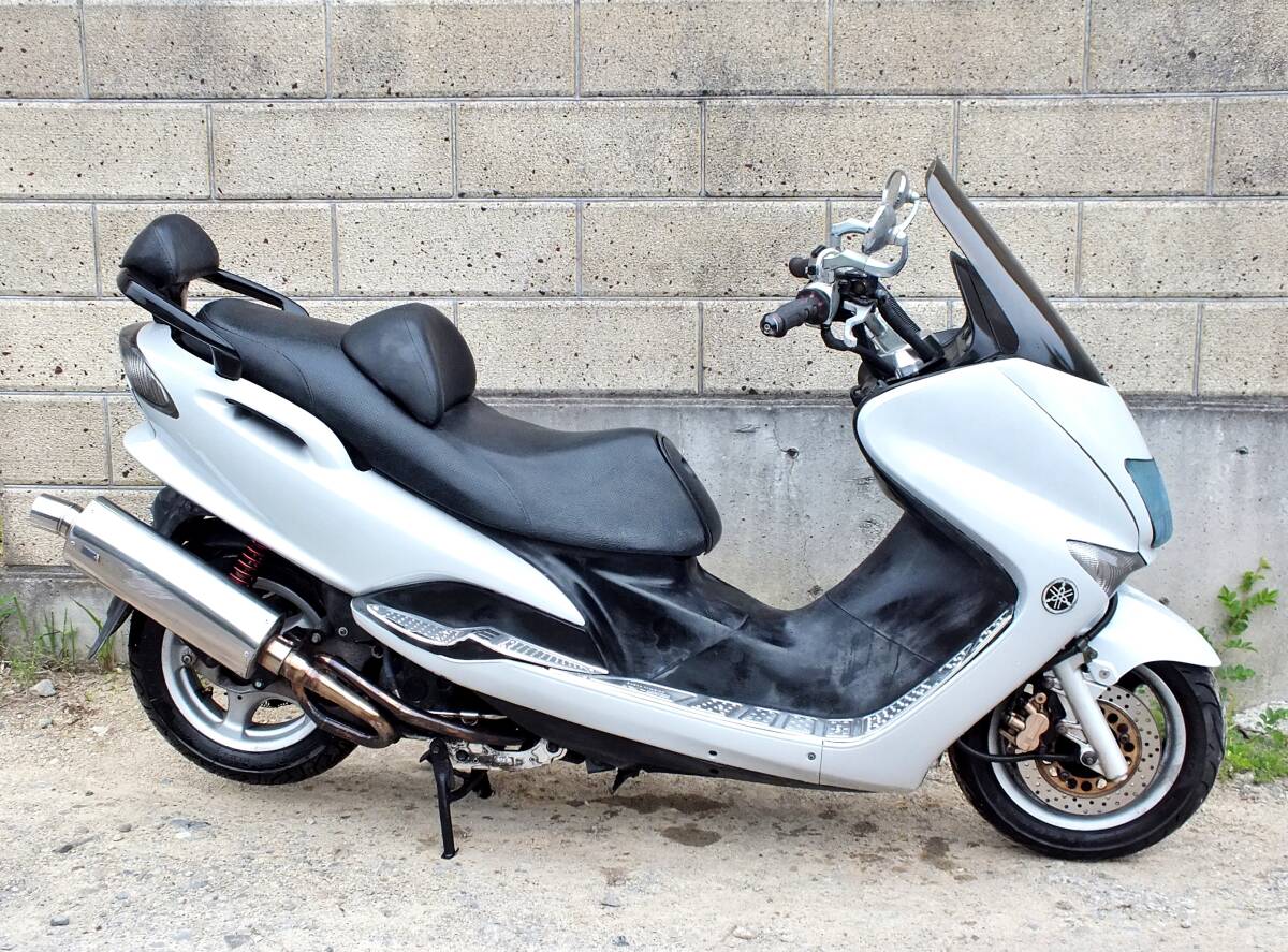 中古】マジェスティ250 ロンホイ 太足タイヤ 溝ばっちりの落札情報詳細