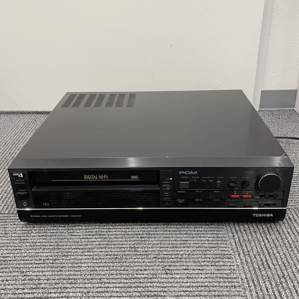 中古】TOSHIBA☆東芝☆ビデオデッキ☆VHS☆A-400HP☆通電確認済み