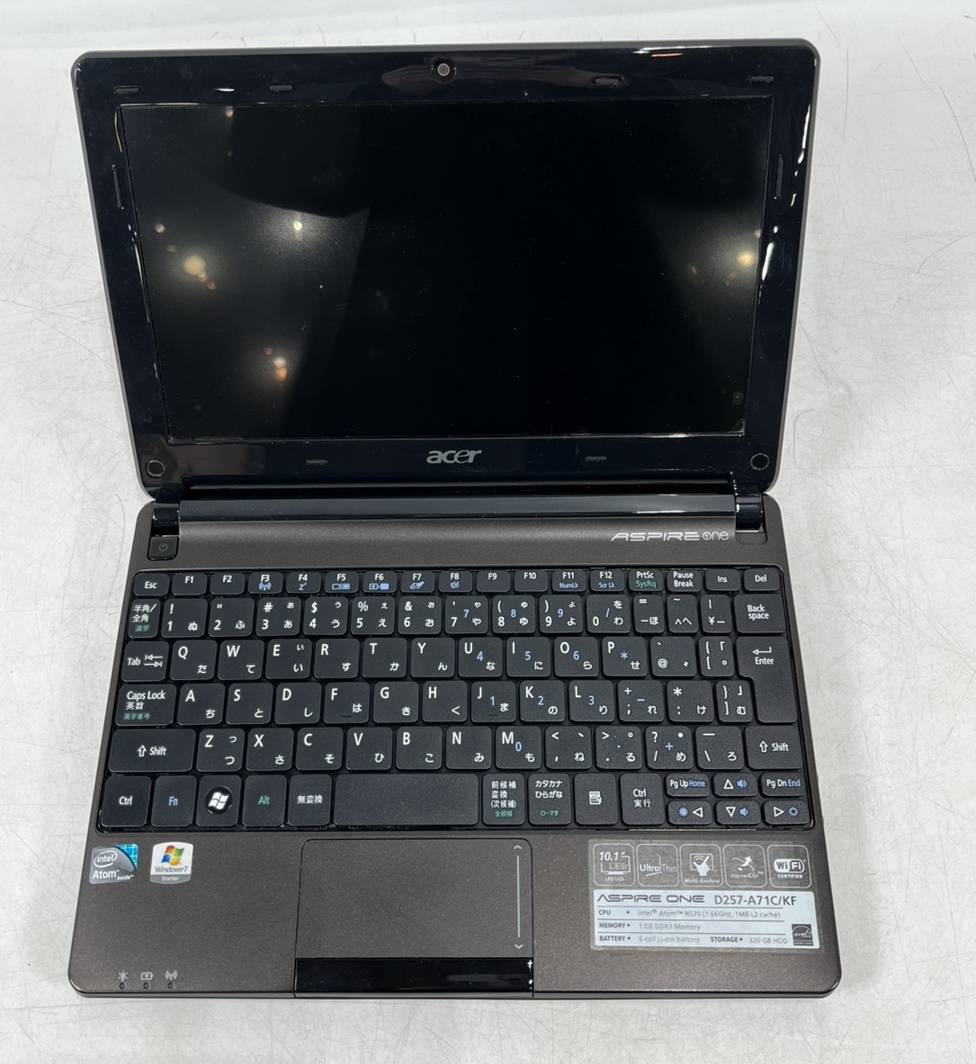 Acer aspire one 753-N32C/S 美品 ACER Aspire One ノートパソコン753