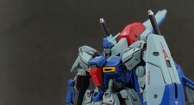 改修塗装済み完成品】HGUC 1/144 リ・ガズィ 改修塗装済み完成品