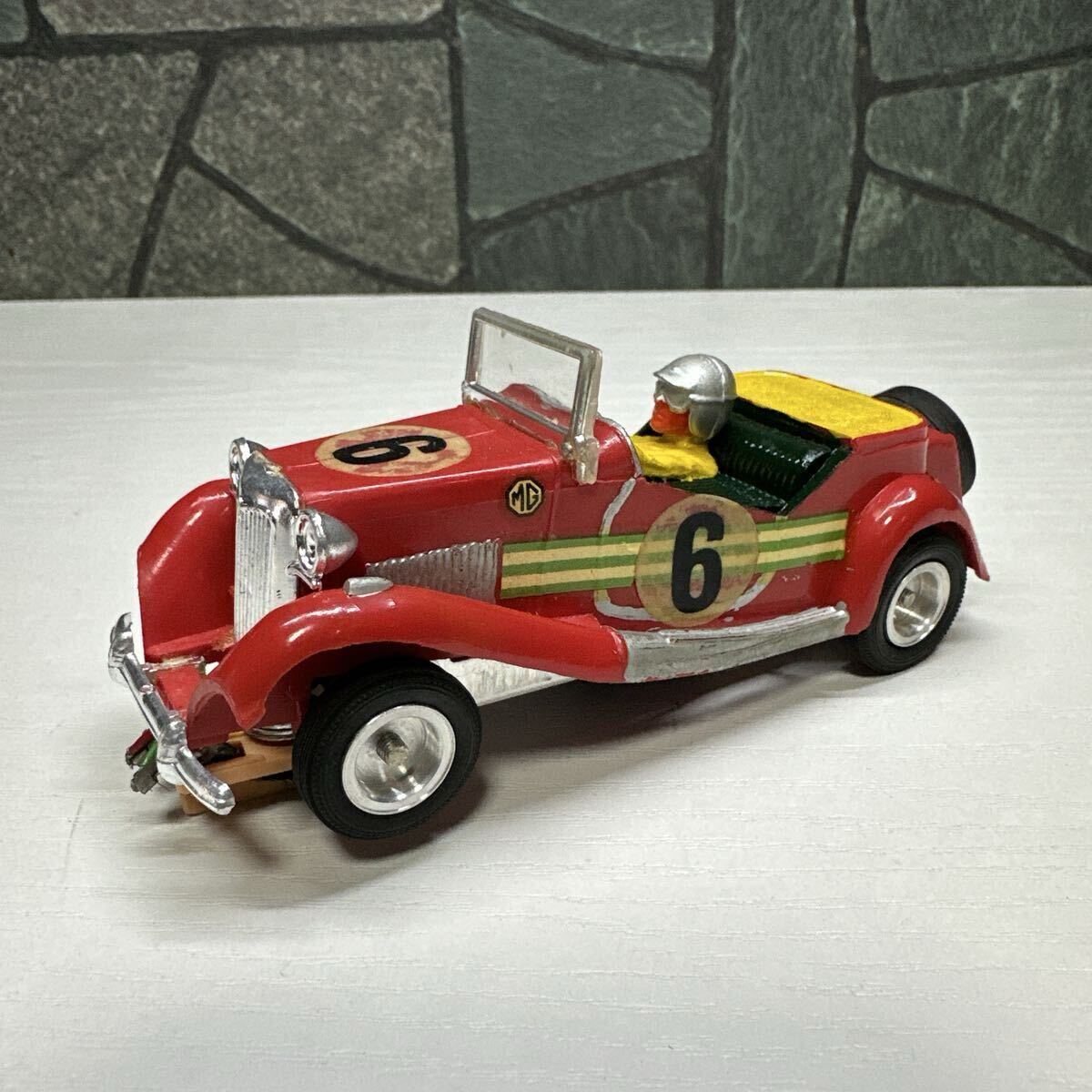 ヨネザワ　ミステリーアクション　クラシックカー 当時物 箱付 昭和 レトロ ヨネザワ 4 SPEED TRAX スロットカー