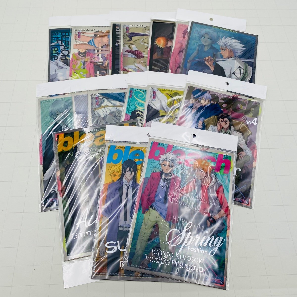 新品】BLEACH クリアソウルプレート2 自販機/箔押しゴールド版 全16種