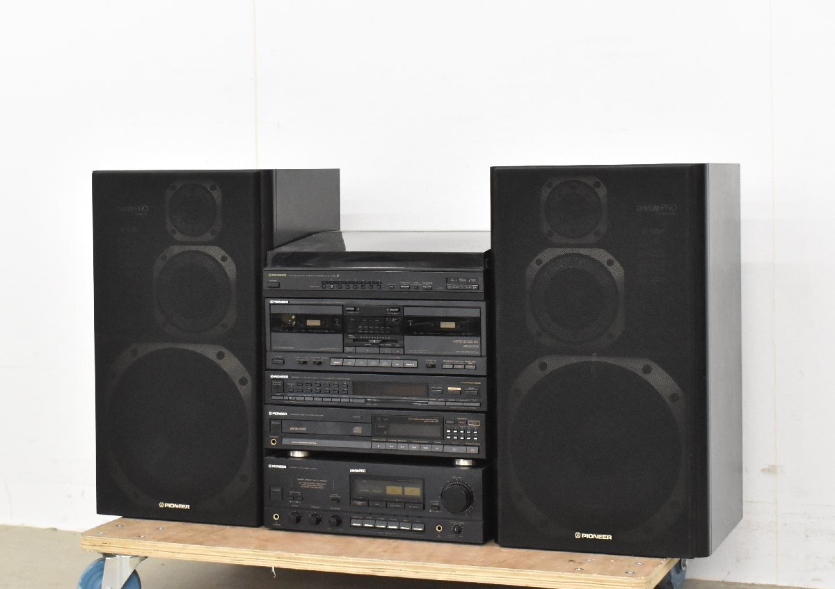全体的に状態が悪い】ジャンク Pioneer システムコンポ CX-J700 M-J700