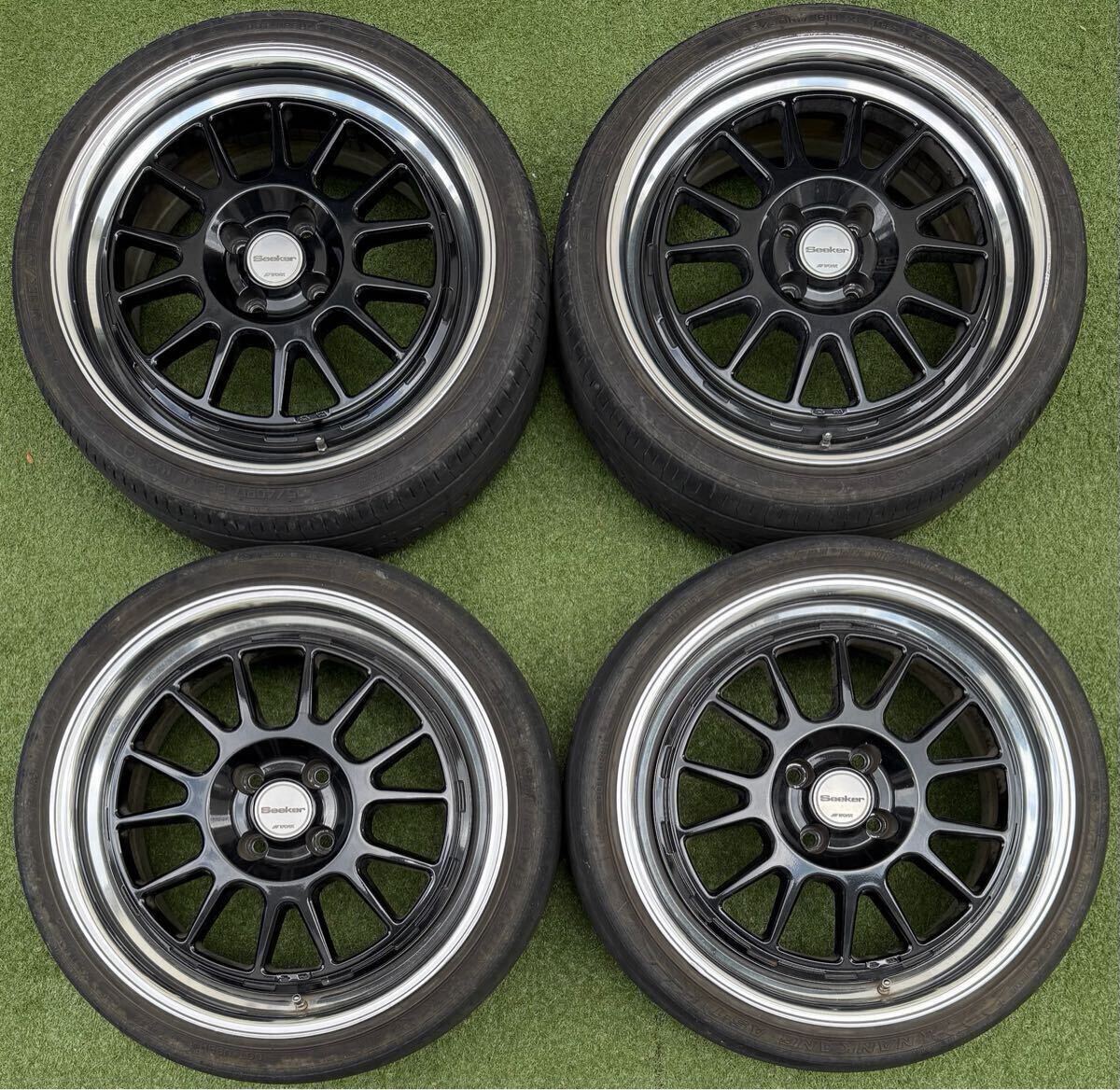 中古】☆深リム☆WORK ワーク Seeker シーカー FX 17インチホイール