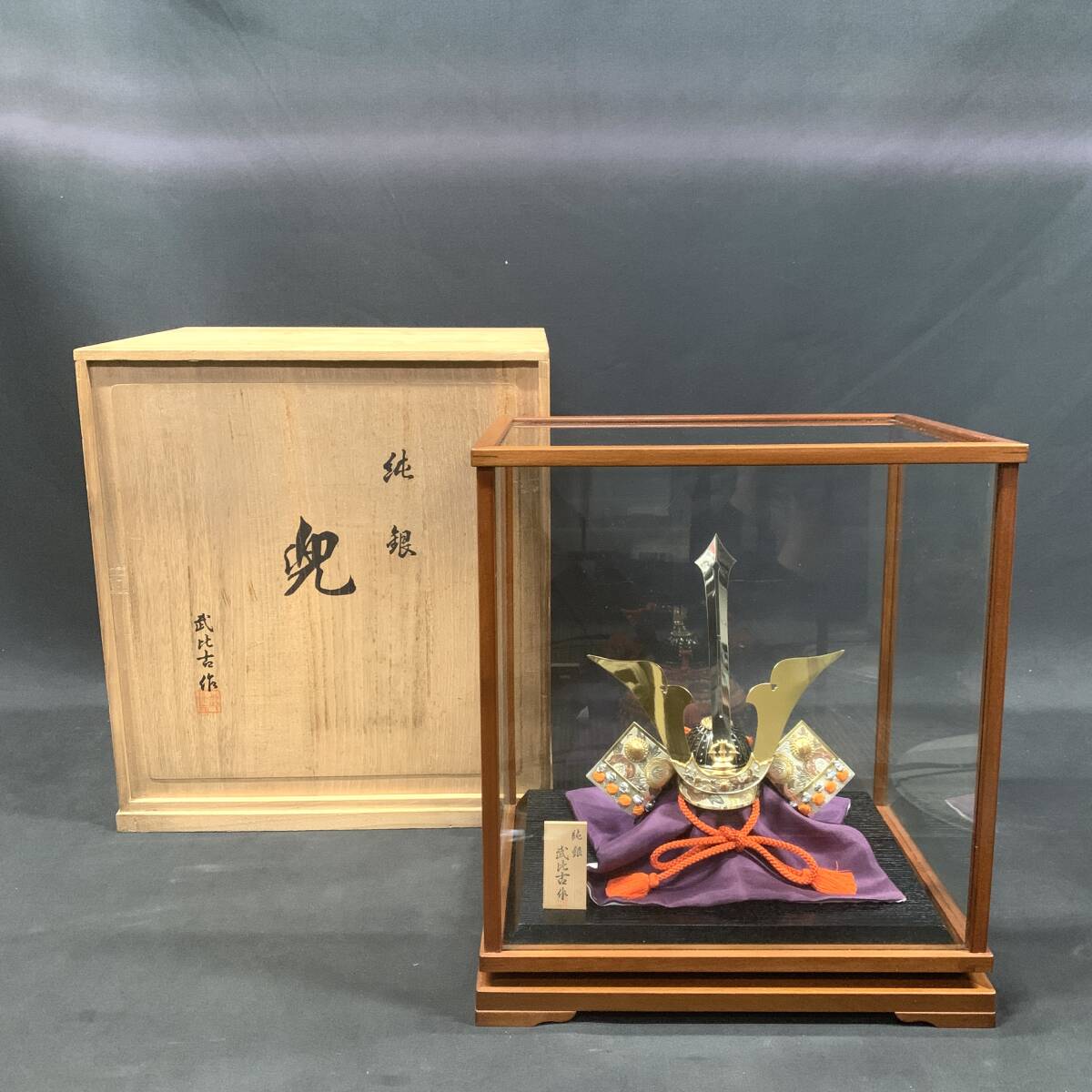 中古】弁慶人形 日本人形 五月人形 五月飾り 端午の節句 衣装人形 武者