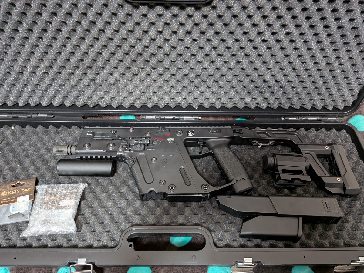 中古】KSC Kriss Vector クリスベクター ロングカスタム 付属品
