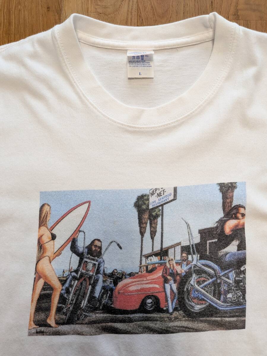 目立った傷や汚れなし】supreme Hells Angels NOMADS T shirt tee
