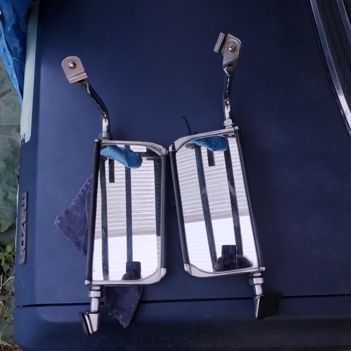 ☆中古品☆カリフォルニアミラー メーカー不明 ジムニー 汎用の落札