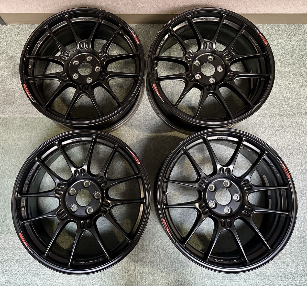 エンケイ/ENKEI Racing RP03 17×7J 4H 100 +35 4本 Z12キューブなどの
