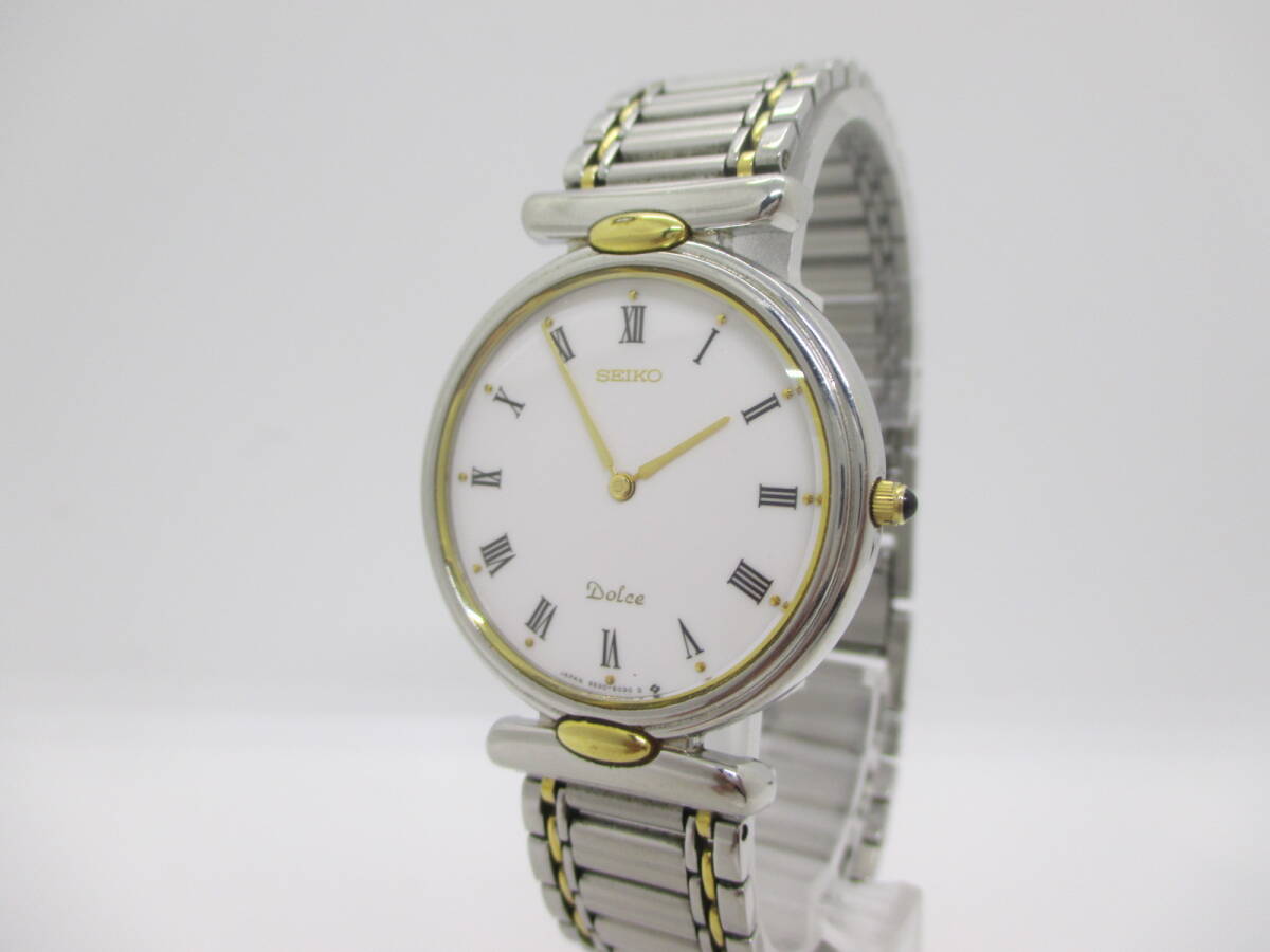 セイコー ドルチェ スクエア サファイアガラス SEIKO DOLCE メンズ 