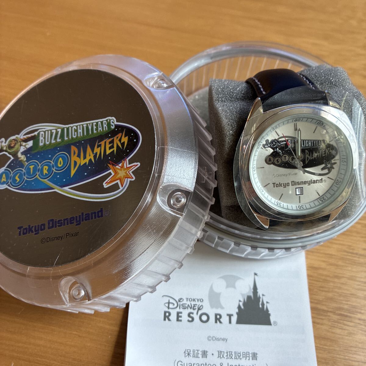 非売品★東京ディズニー/バズ・ライトイヤー アストロブラスターオープン記念腕時計 新品】【未使用】東京ディズニーランド バズ・ライトイヤーのアストロ