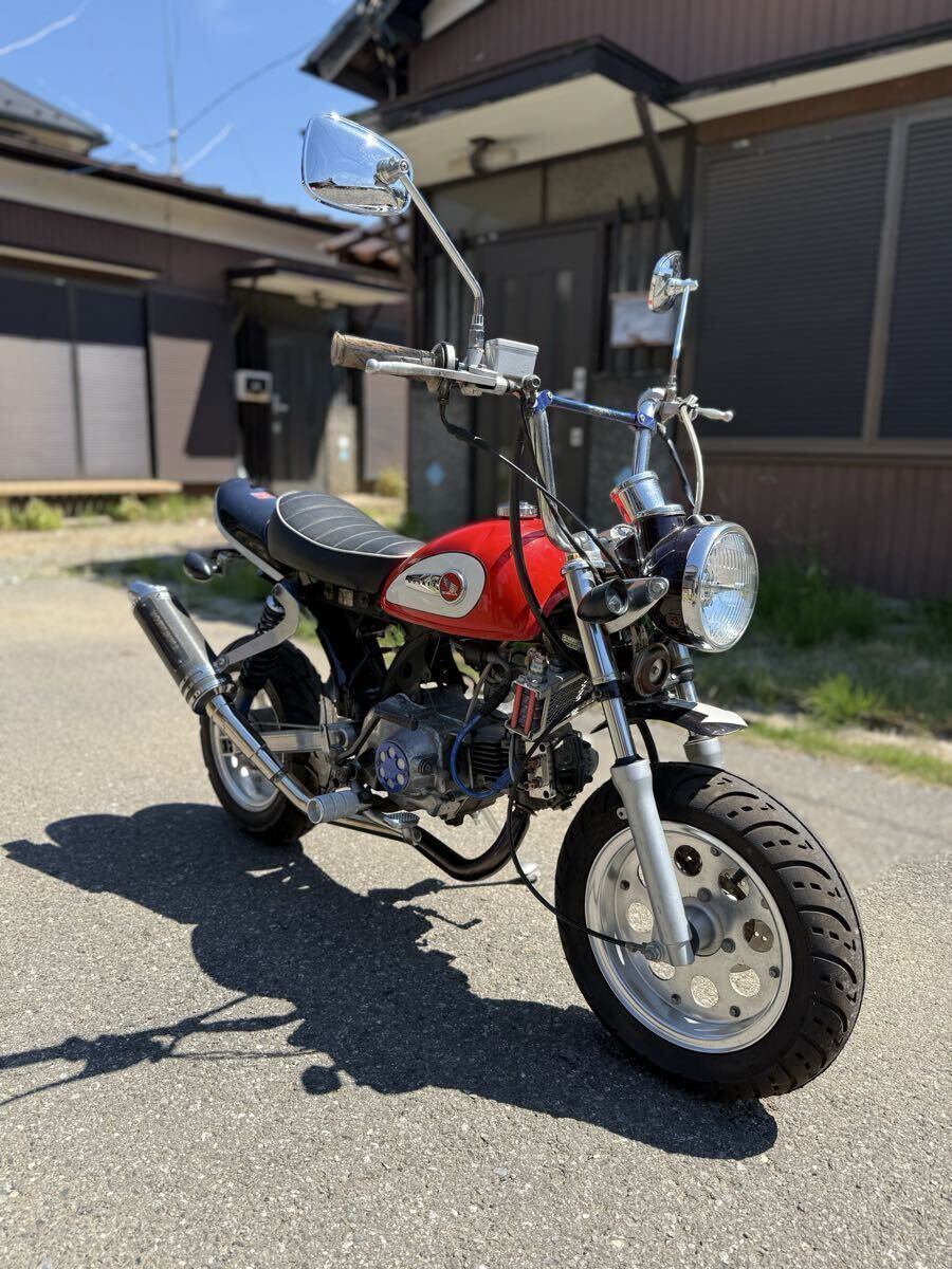 大阪】カブ セル付 4速 カスタム ボアアップ 88cc エイプ 足回り 即乗