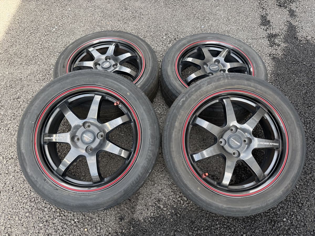 WORK XSA 16インチ ホイール 4本セット 7.0JJ +47 PCD 100-4H ワーク