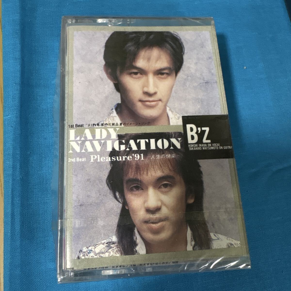 やや傷や汚れあり】B'z ポスター 3枚セット LADY NAVIGATION・IN THE