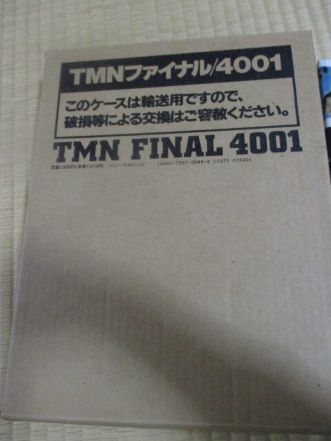 TMN ファイナル 4001 ポスター チラシ ☆ TM NETWORK 小室哲哉 宇都宮