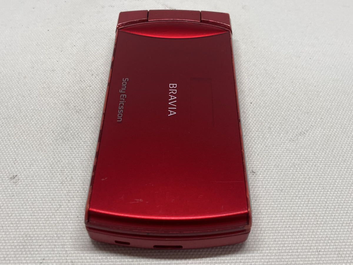 au/ソニー☆ガラケー 携帯電話 BRAVIA Phone S005 ブルー ジャンクの