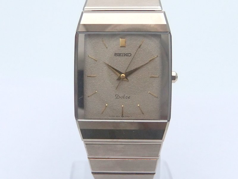 セイコー ドルチェ 9531-5000 稼働中 スクエア サファイアガラス SEIKO