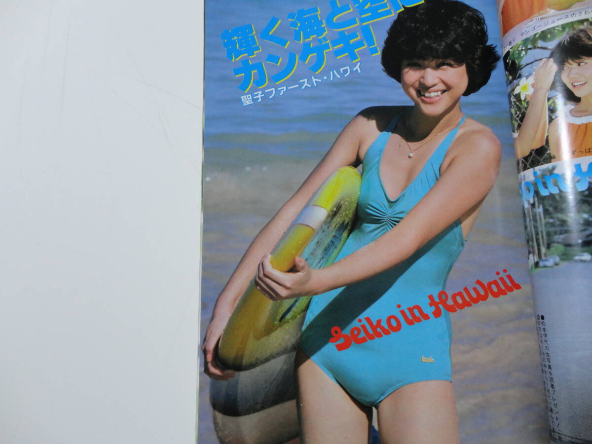 中古】写真集 サヨナラ夏 中森明菜 松田聖子 河合奈保子 他 近代映画 
