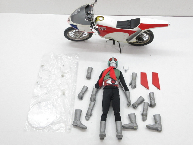 中古】☆RAH 本郷猛 後期 ピンクジャケット版 メディコムトイ 1/6
