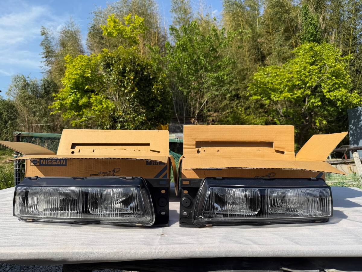 新品】80-1824-Q☆未使用品☆希少 日産純正☆角目☆S13 シルビア 左 