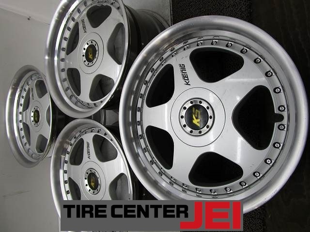 中古】SSR スピードスター ケーニッヒ koenig 11J 深リム 爆リム 18
