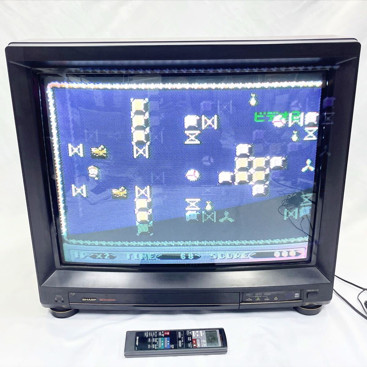 中古】ナショナル カラーテレビ TH20-B11(N) IC・トランジスタ式