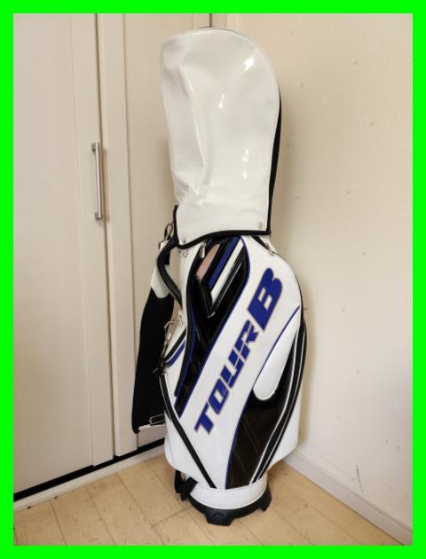 新品】新品 BRIDGESTONE TOUR B キャディバッグ CBG8GR ピンク