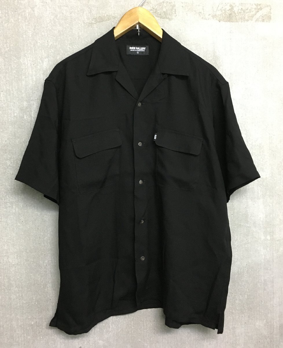 送料無料 ルードギャラリー 19ss アロハシャツ 総柄 メンズ Lサイズ