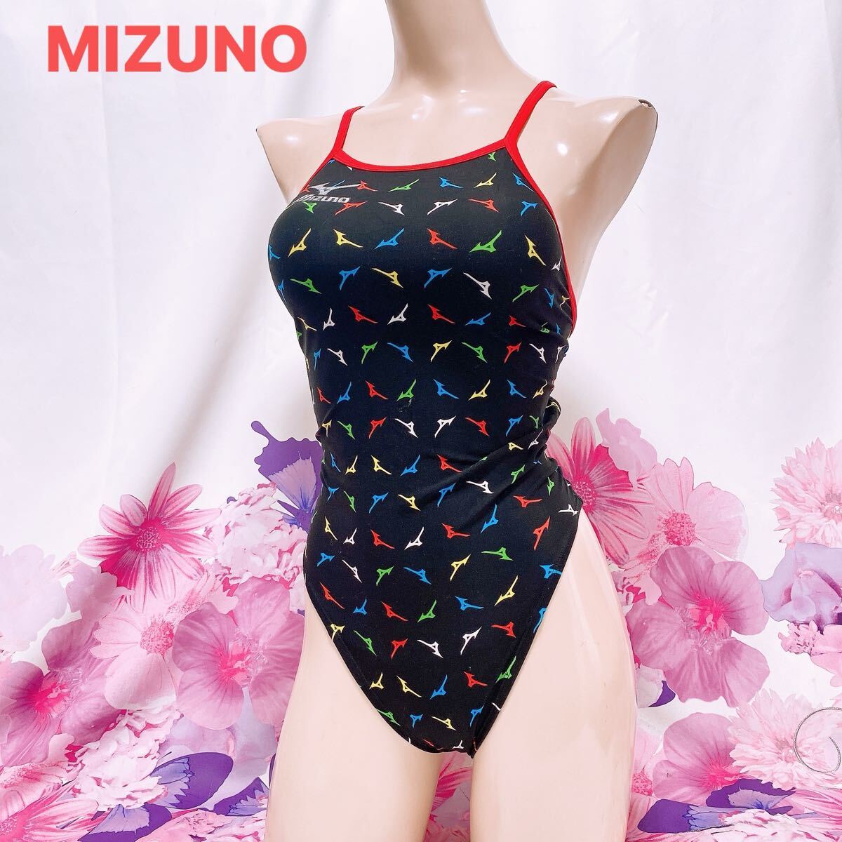 女子高生使用済 ブルマー ミズノ mizuno 濃紺 Mサイズ ハイレグカット