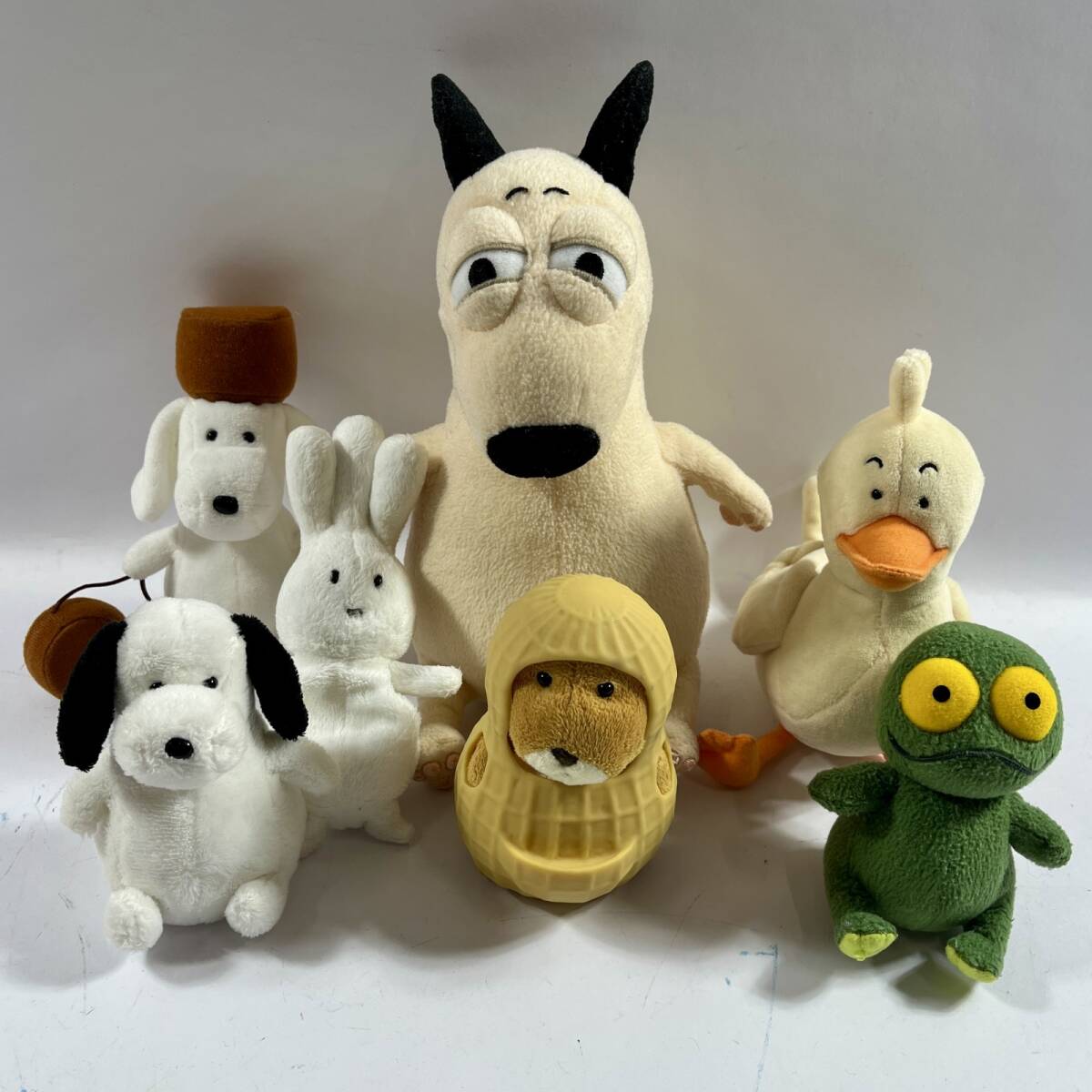美品】バムとケロシリーズ ぬいぐるみ ヤメピS おじぎちゃんS 2点