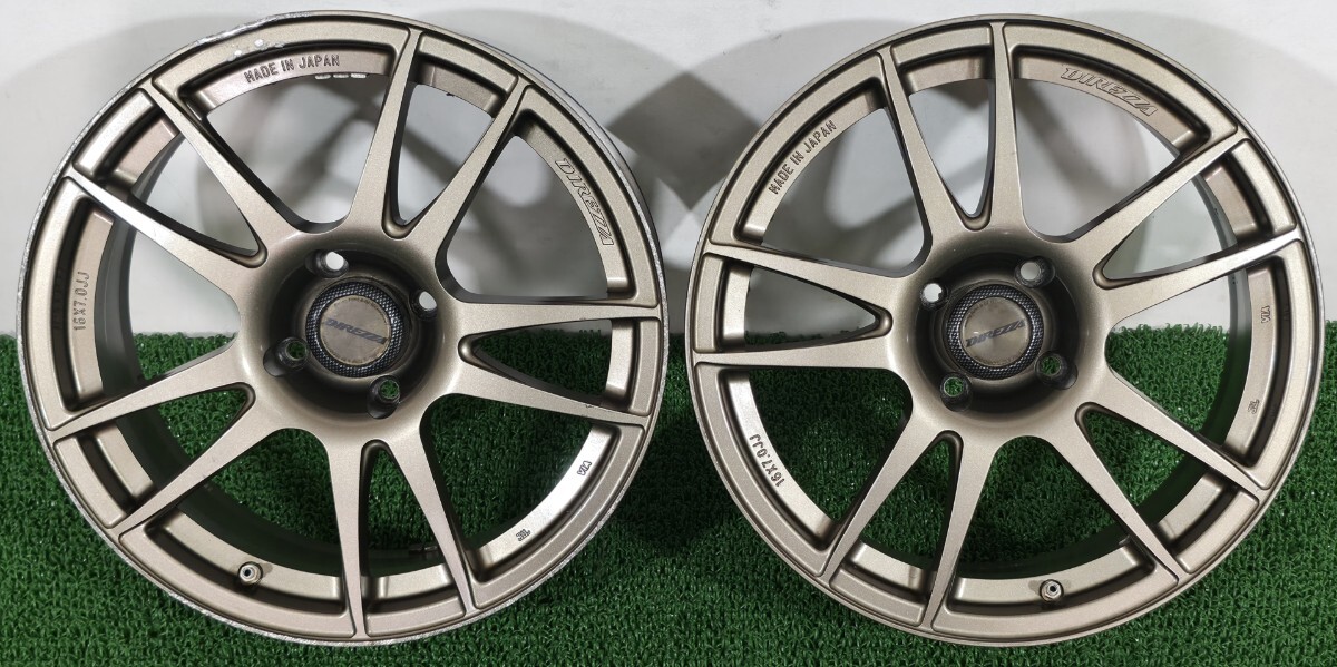 RAYS TE37 (16インチ 5h PCD100 +46) & DIREZZA Z3 (205/55R16) 86/BRZ