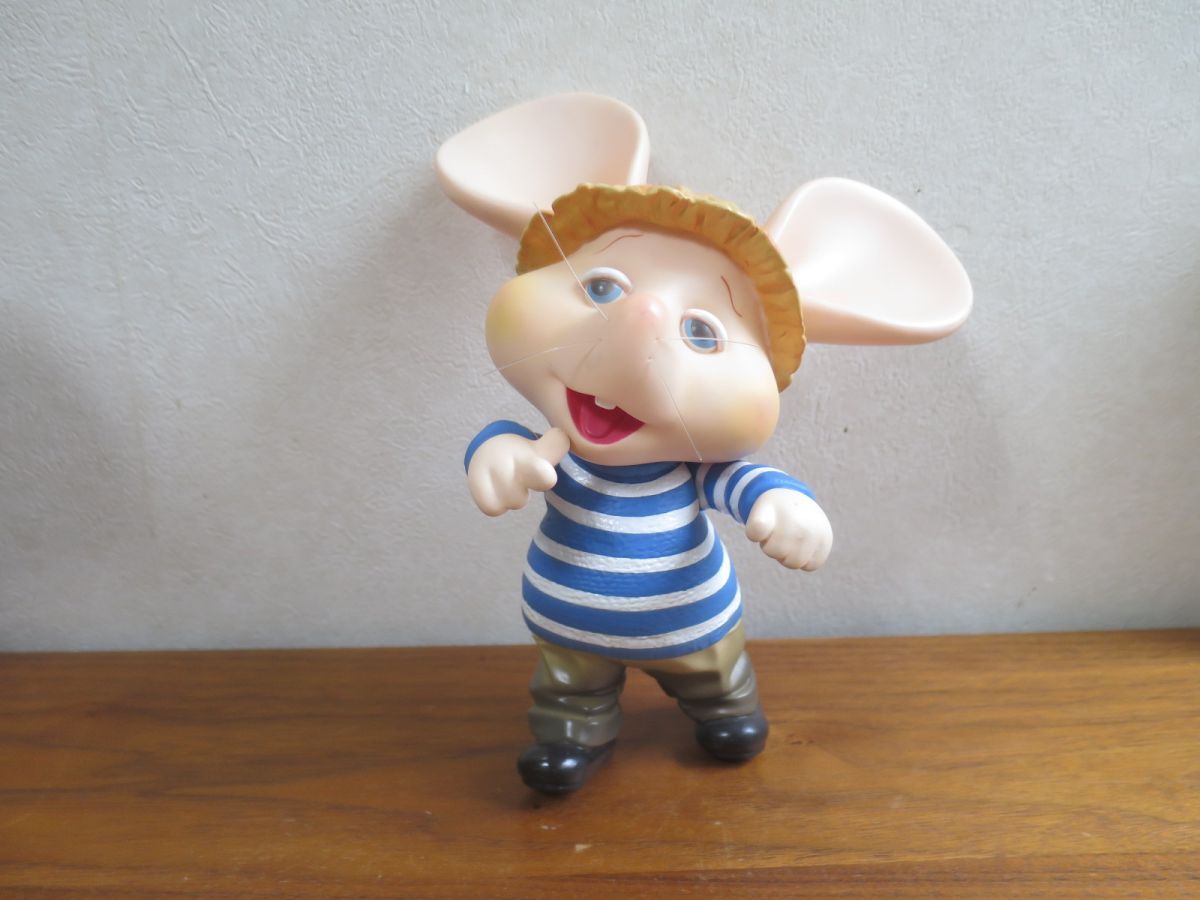 ○トッポジージョ○Topo Gigio○フィギュア○昭和レトロ○ネズミ