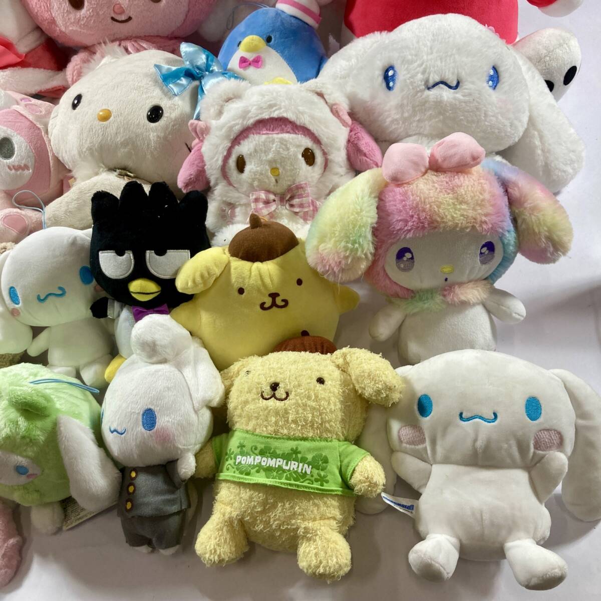 当時物 日本製 サンリオ タキシードサム ぬいぐるみ 二体セット 水色