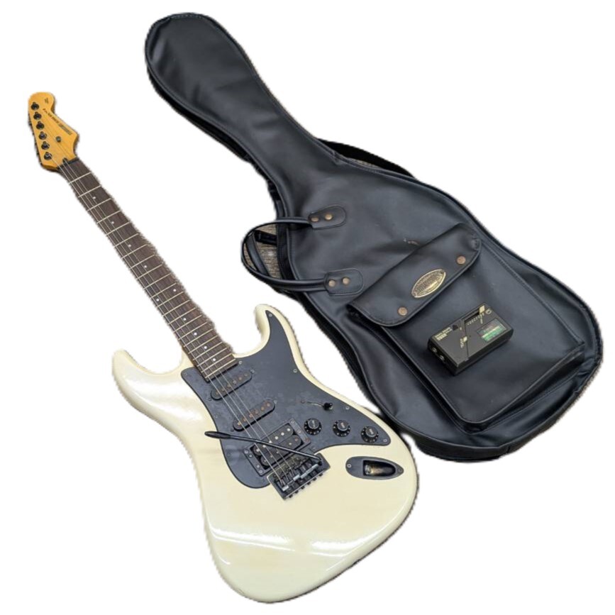 L073【激安】テンダー Tender エレキギター ブラック SUPER SOUND 中古