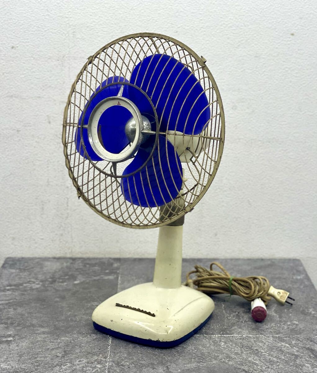 傷や汚れあり】動作品□MITSUBISHI 三菱 扇風機 3枚羽 R30-X8 DELUXE