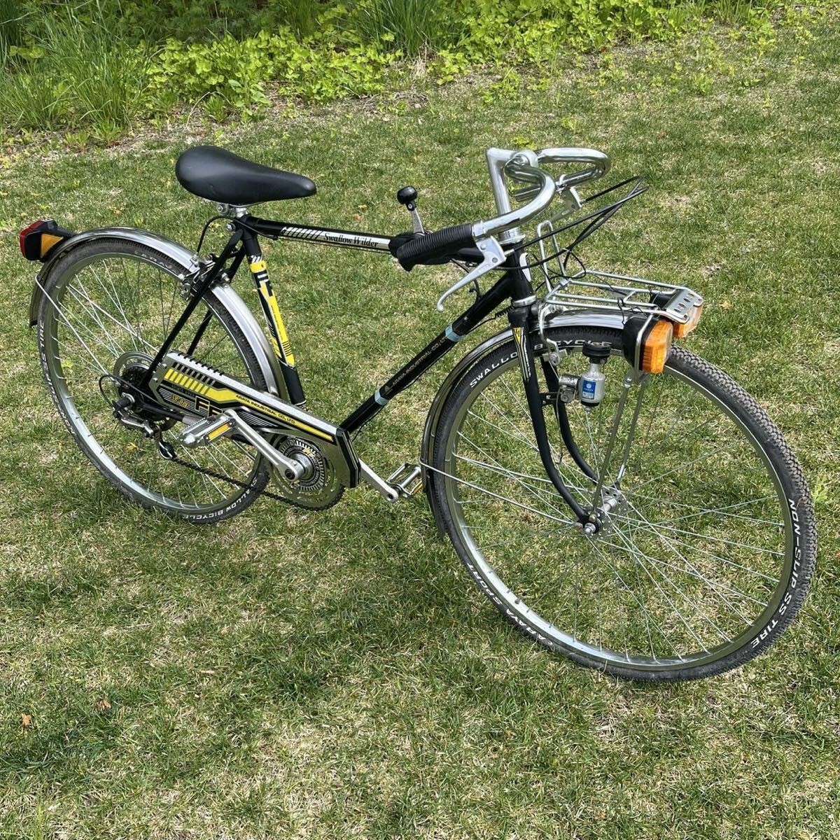 □昭和レトロ ツバメ 自転車 26インチ 中古自転車 ARAYA 新家工業