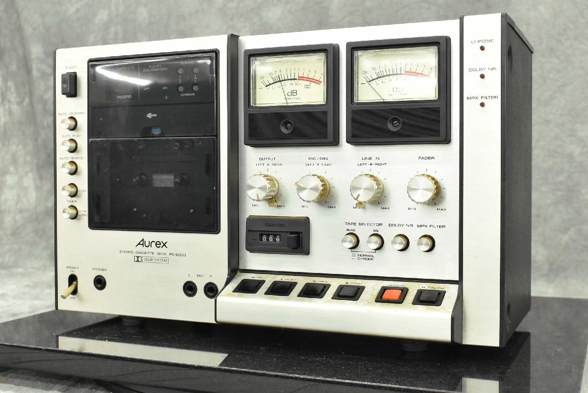 Aurex オーレックス 東芝 SB-130 ステレオアンプの落札情報詳細