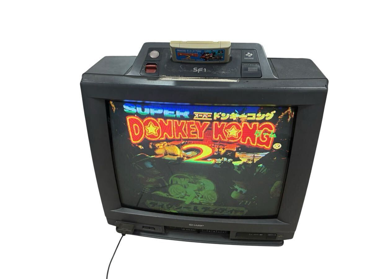 スーパーファミコン内蔵ブラウン管テレビ 14G－SF1の落札情報詳細