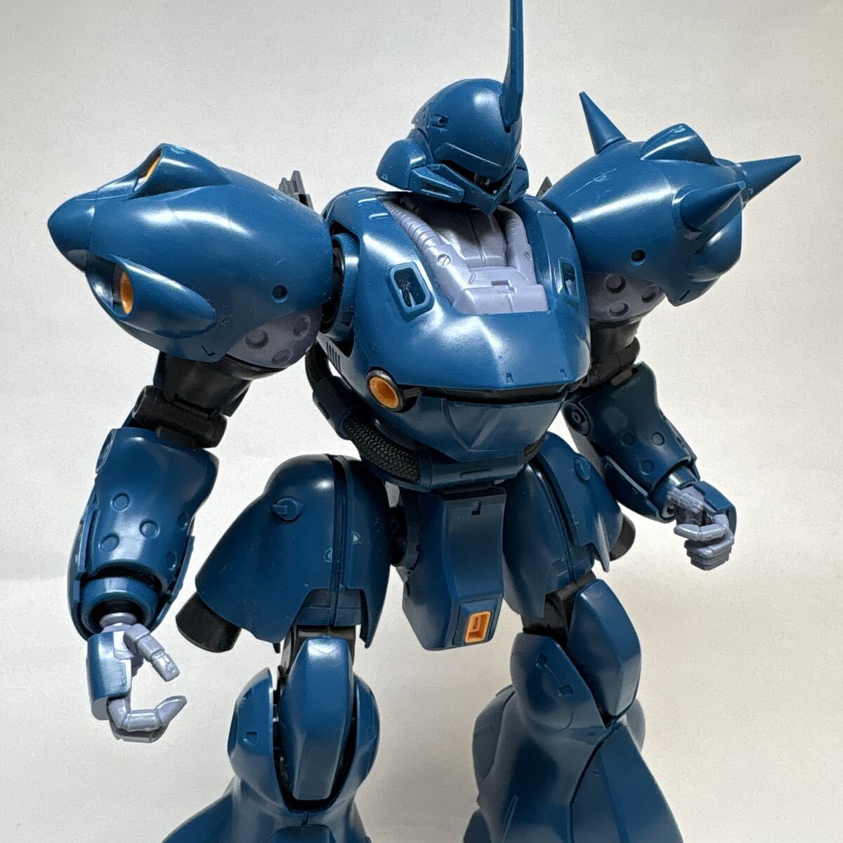 新品】MG 1/100 MS-18E ケンプファー 改修塗装完成品の落札情報詳細