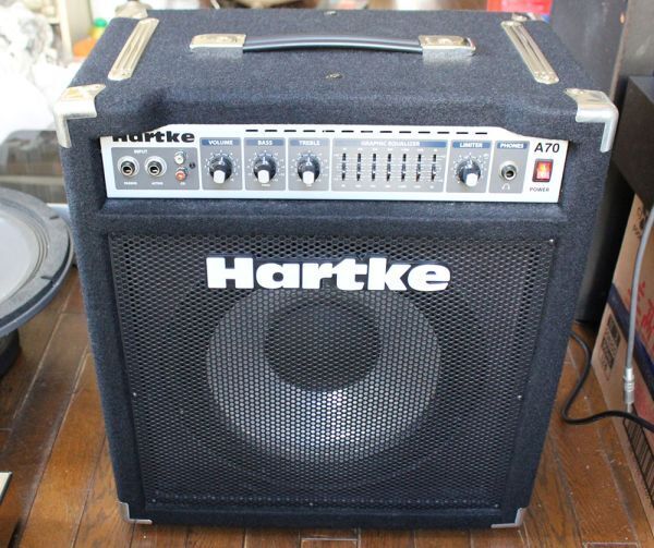 中古】Hartke HA1400 ベースアンプ/1415 Combo/140W/ハートキー/コンボ