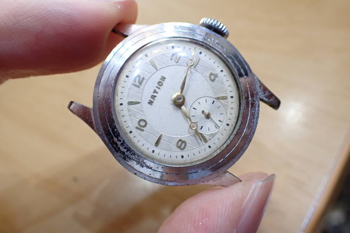 希少☆精工舎 セイコー SEIKO ネーション NATION 24時表示 防塵ケース 