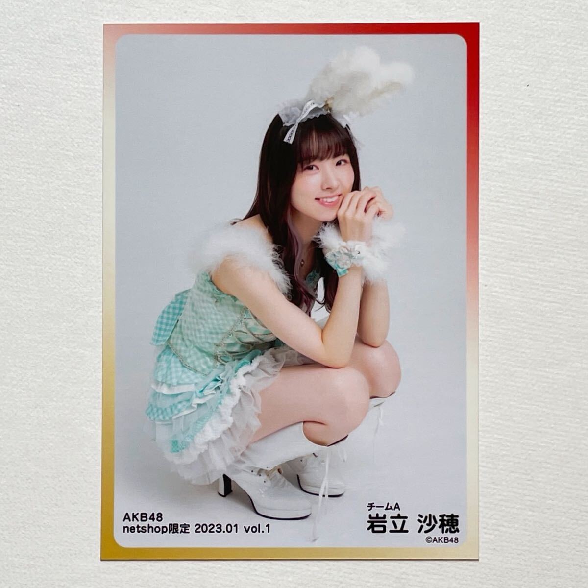 目立った傷や汚れなし】AD673 村山彩希×篠崎彩奈×土保瑞希×岩立沙穂 
