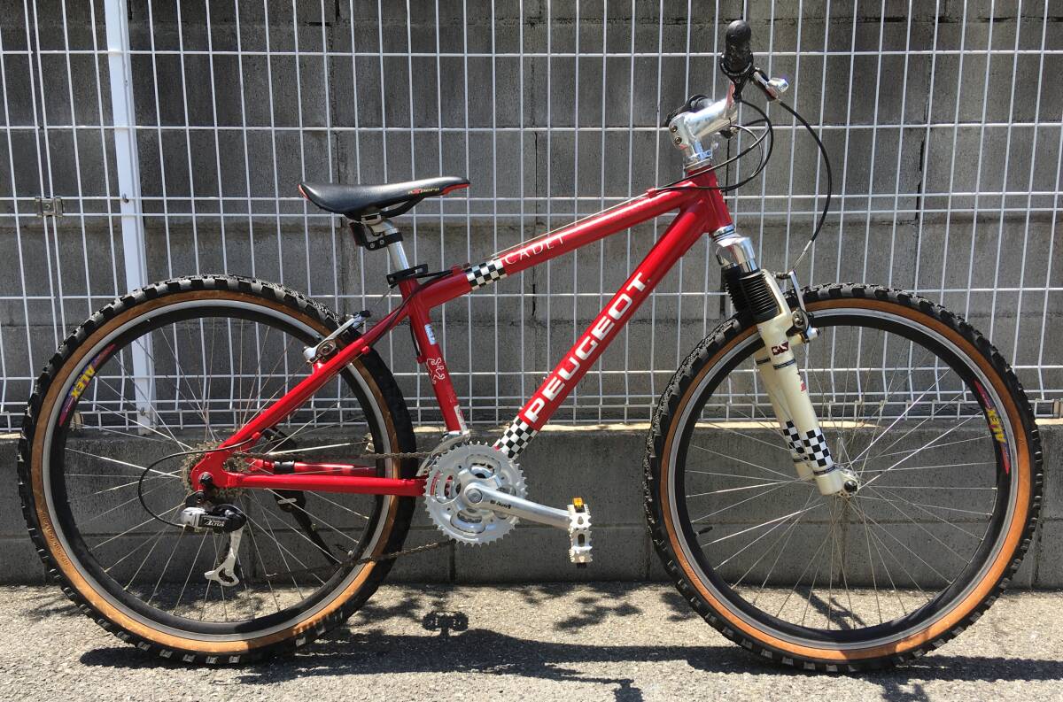 中古】プジョー サハラ マウンテンバイク MTB 中古 自転車 白 V01の