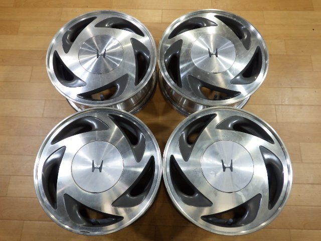 希少 EKシビック ホンダ純正アルミホイール モデューロ PCD100 4H 15