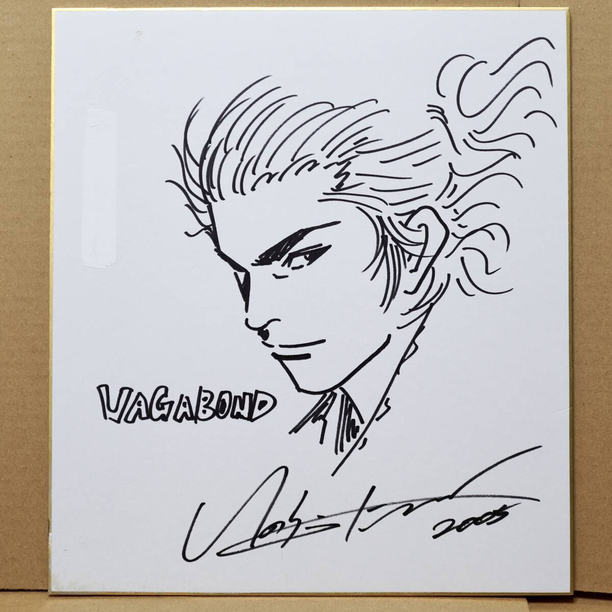 バガボンド 井上雄彦 宮本武蔵 vagabond アニメ サイン 色紙 漫画 額