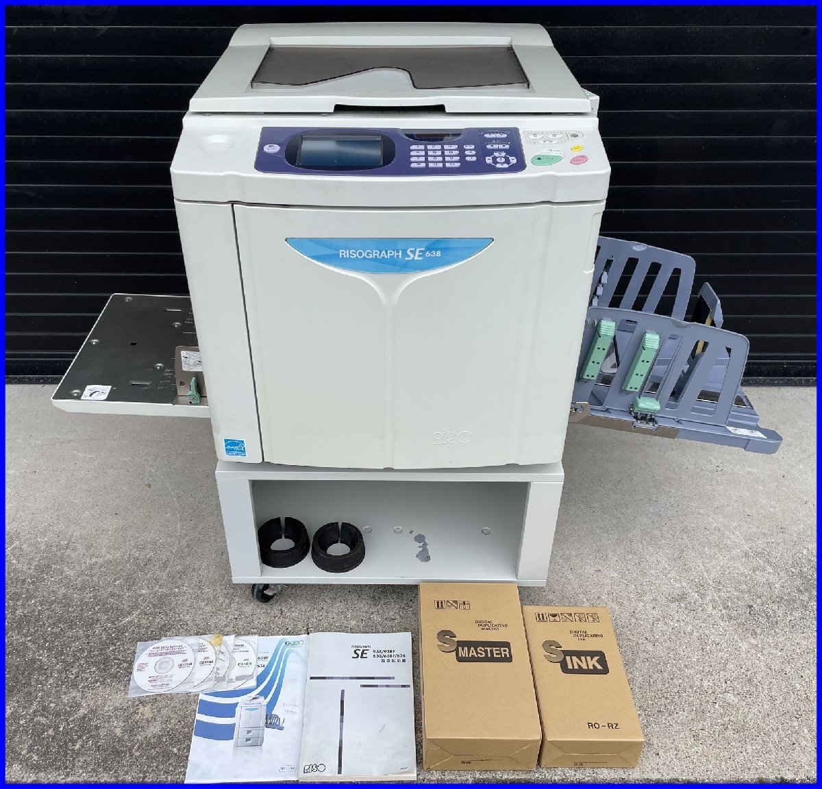 ○RISO/リソー デジタル印刷機 RISOGRAPH SD5430L 架台付き 【現状品