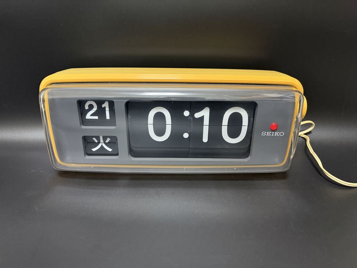 SEIKO MSD-991 デジタル パタパタ時計 flip clock Y1295の落札情報詳細