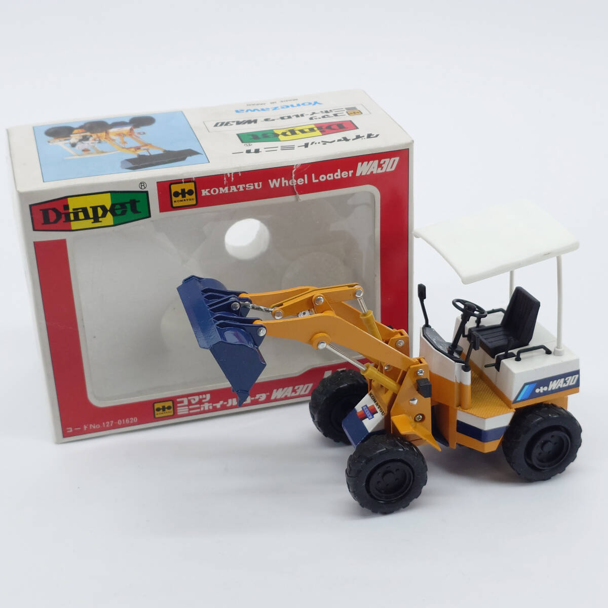 コマツ モータグレーダ GD605A 1/50 ヨネザワ ダイヤペット YONEZAWA 