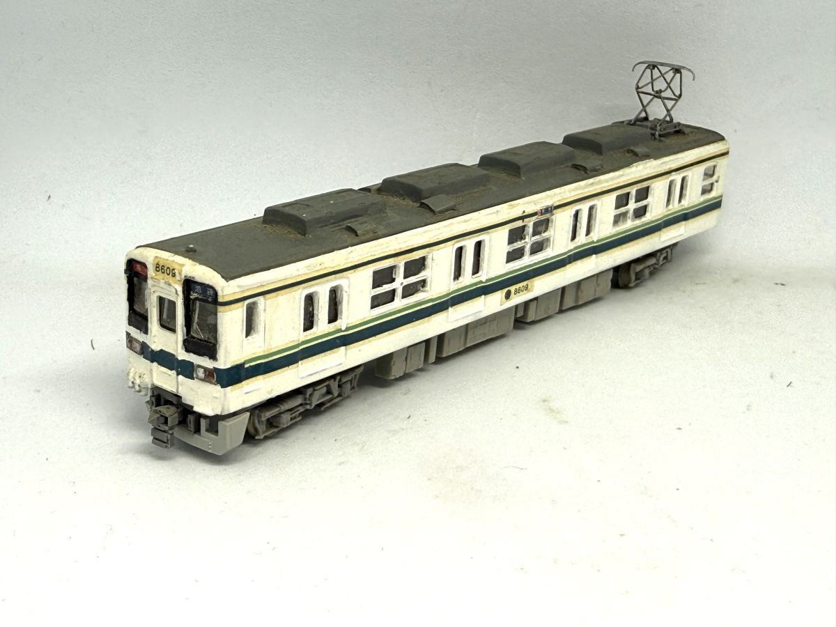 グリーンマックス 1143T 東武8000系 8111編成 リバイバルカラー 6両