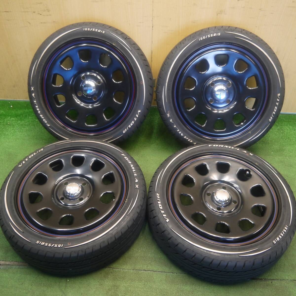 新品】最短当日発送 送料込み17800円～ヴィツァー◇155/65R13 VITOUR